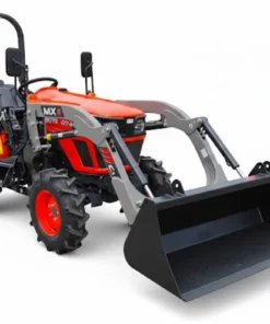 Kubota EK1-261 DT Tracteur Compact 25 CV 4RM avec Chargeur MX C1 et Benne